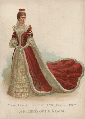 A Peeress of the Realm (chromolitho)