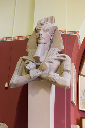 Pharaoh Akhenaten, 18th dynasty, Egyptian Museum, Cairo, Egypt