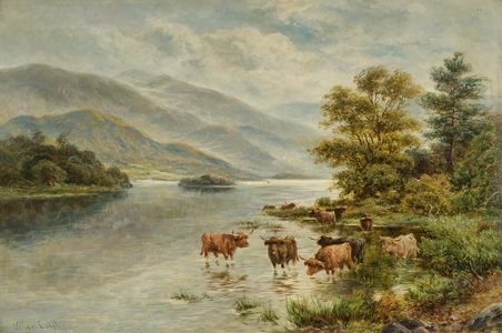 Loch Etive (oil on canvas)