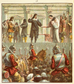 'Execution of Charles I', on 30 January 1649.