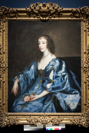 Queen Henrietta Maria of England, c.1636-38  (oil on canvas)