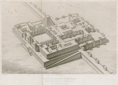 Palace of Sargon Khorsabad (engraving)