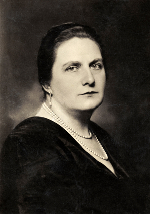 Elena Gerhardt - portrait