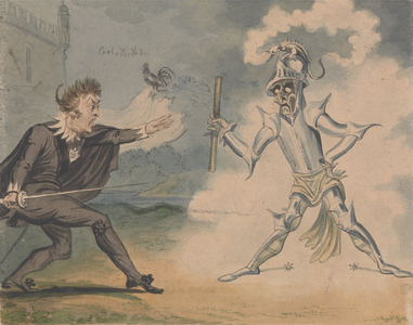 Hamlet and the Ghost, c. 1825