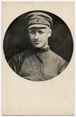 Czech Legion Propaganda Postcard Published Depicting Colonel B. F. Ushakov, c.1918