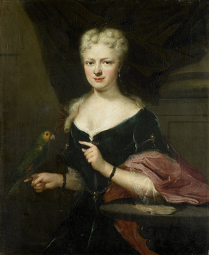 Portrait of Maria Magdalena Stavenisse, 1726 (oil on canvas)