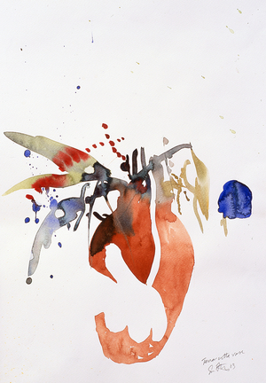 Terracotta Vase (watercolour on paper)