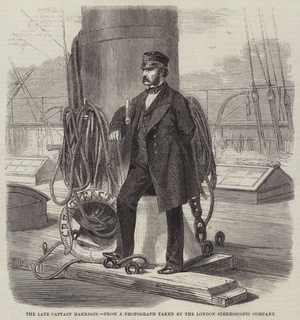 The Late Captain Harrison (engraving)