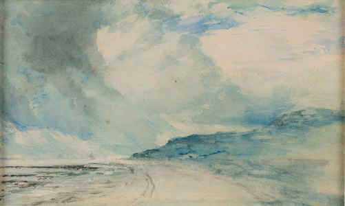 Cock Point, near Folkestone, 1833 (watercolour on paper)