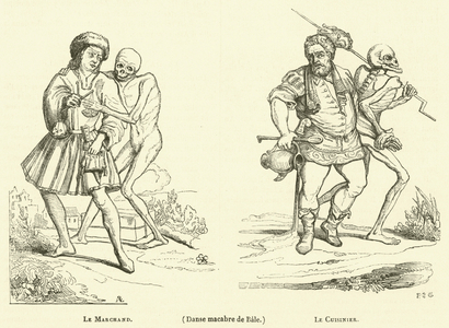 Danse macabre de Bale (engraving)