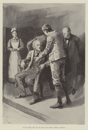The Five Years' Tryst, by Walter Besant (litho)