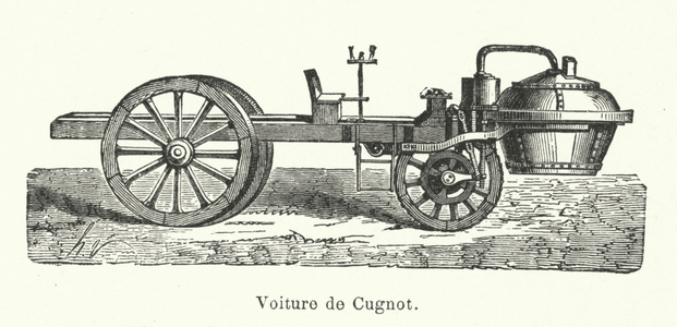 Voiture de Cugnot (engraving)
