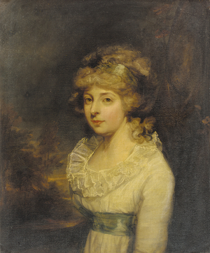 Portrait of the Hon. Mary Wyndham Bouverie (oil on canvas)