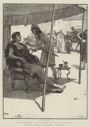 The Wonderful Adventures of Phra the Phoenician (engraving)