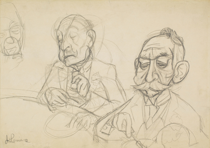 The Banquet, c.1942 (graphite on wove paper)