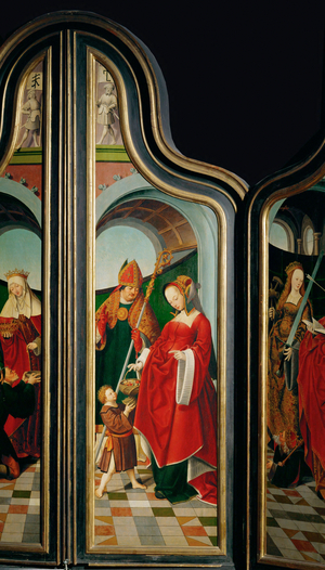 Hieronymusaltar (painting on oakwood)