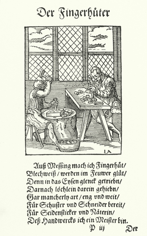 The Thimble Maker (engraving)