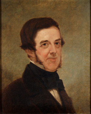 Oliver Wendell Holmes, c.1858 (oil on canvas)