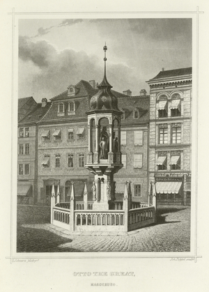 Otto the Great, Magdeburg (engraving)