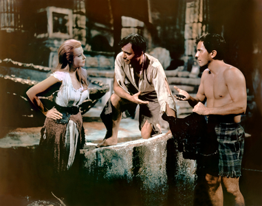Arlene Dahl, Pat Boone And James Mason.