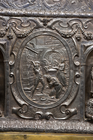 Genoa, Museum of the Treasury of the Cathedral of San Lorenzo: Antependium of altar called "of Corpus Christi"