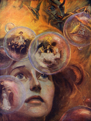 Bubbles (colour litho)