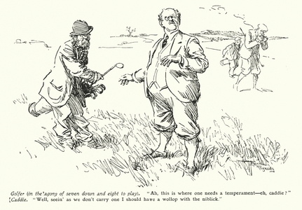 Cartoon by Frank Reynolds (colour litho)