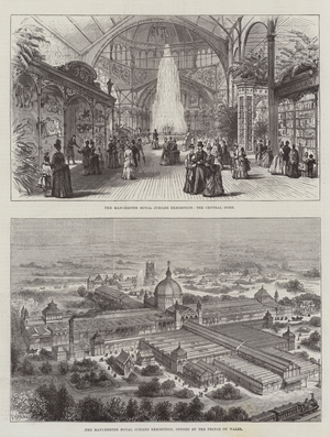 The Manchester Royal Jubilee Exhibition (engraving)