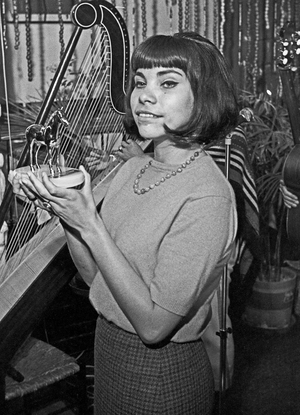 German Mexican Tango, folk and schlager singer Olivia Molina, Germany around 1973