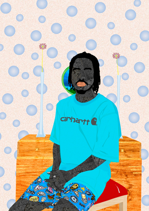 PROSTATE OF THE ARTIST - 32 ,  2023 (digital)