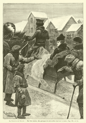 La Disette En Russie (engraving)