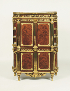 Fall-Front Desk, France, c.1790 (mixed media)