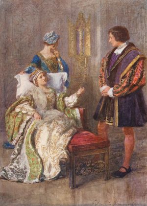 Shakespeare, King Henry VIII (colour litho)