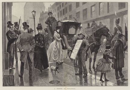 A Shower in Piccadilly (engraving)
