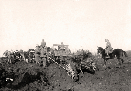 I. WK - Western Front - Trenches (photo)