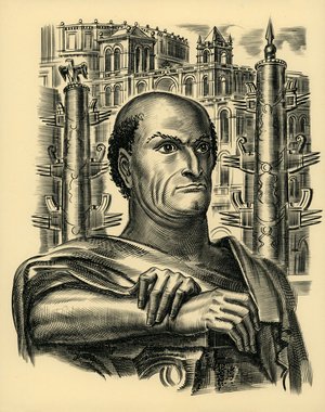 Caton the Censor, 1967 (engraving)