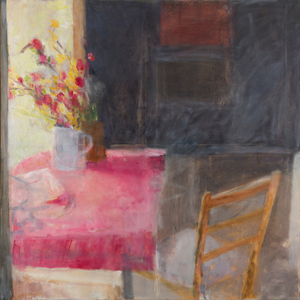 The Pink Cloth, 2012 (oil on canvas)