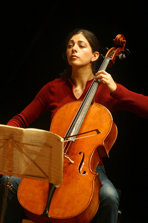 Natalie Clein playing at