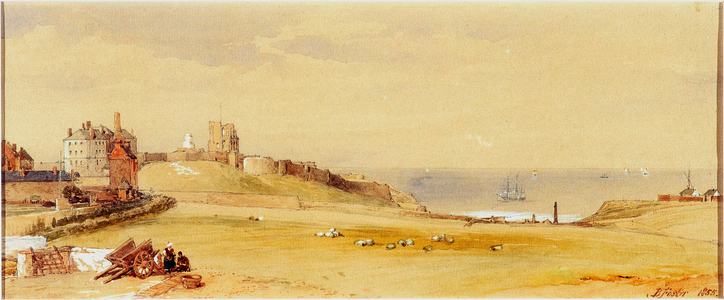 Tynemouth (bodycolour on paper)