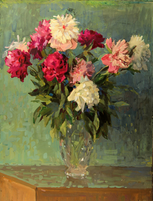 Peons, 1962 (tempera on paper)