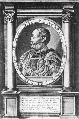 Charles IX, King of Sweden (engraving)