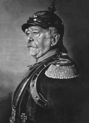 Otto von Bismarck, 1894 (b/w photo)
