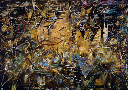 Mr. Friend's Revenge, 1982 (oil on canvas)