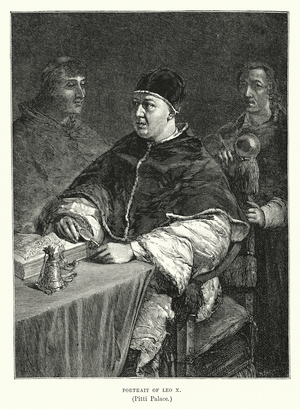 Portrait of Leo X (engraving)