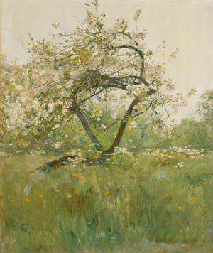 Peach Blossoms, Villiers-le-Bel, 1887-89 (oil on canvas)
