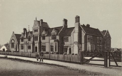Newbury: Grammar School (litho)
