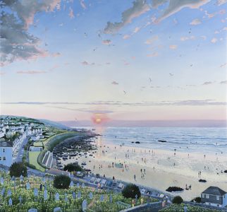 Last day of summer II, 2018 (oil on canvas)