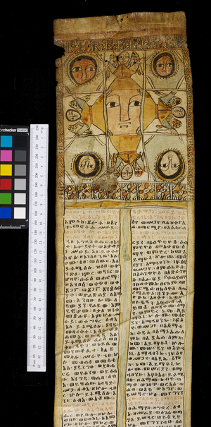 Magical prayers scroll, late 19th century (ink on parchment)
