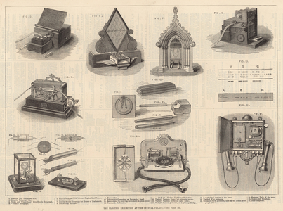 The Electric Exhibition at the Crystal Palace (engraving)