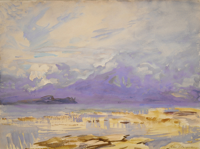 Sirmione, 1913 (w/c and gouache on off-white wove paper)